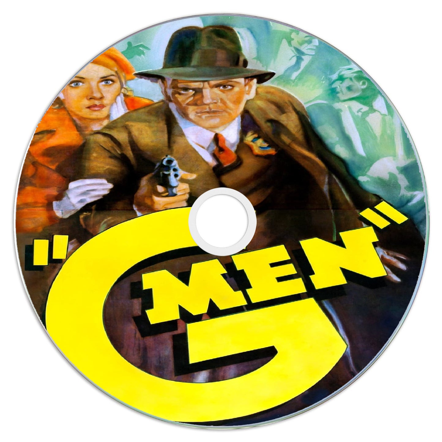 G Men (1935) Public Domain Film DVD