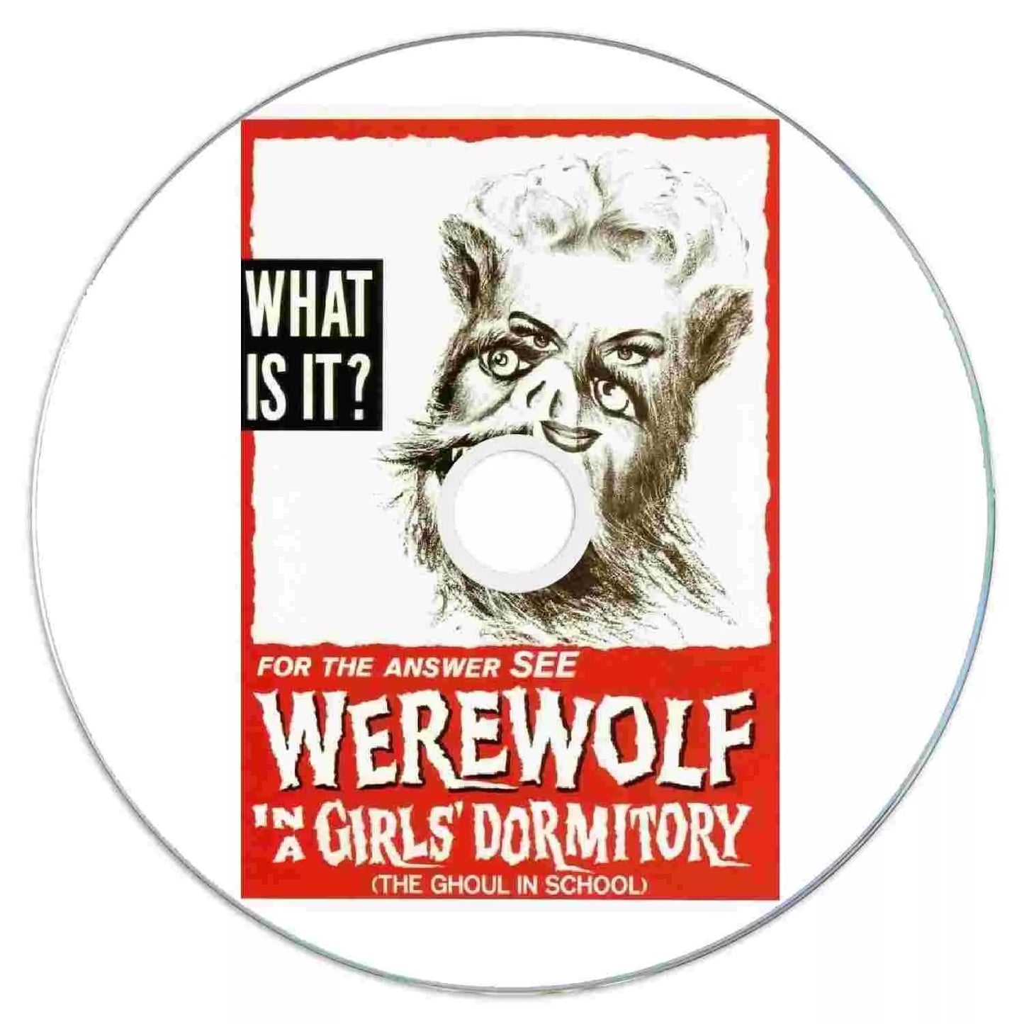 Werewolf in a Girls' Dormitory (1961) Public Domain DVD
