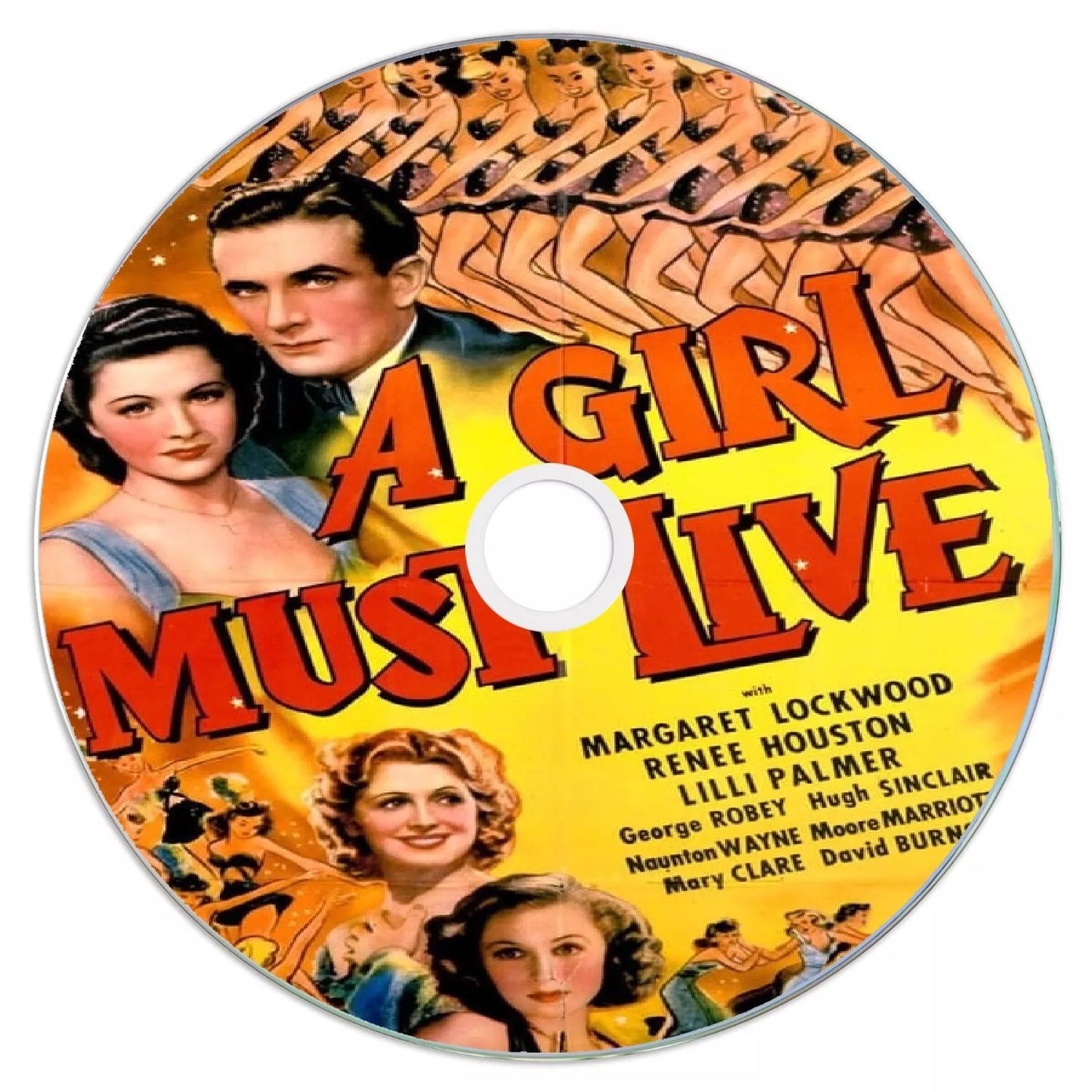 A Girl Must Live (1939) Public Domain DVD