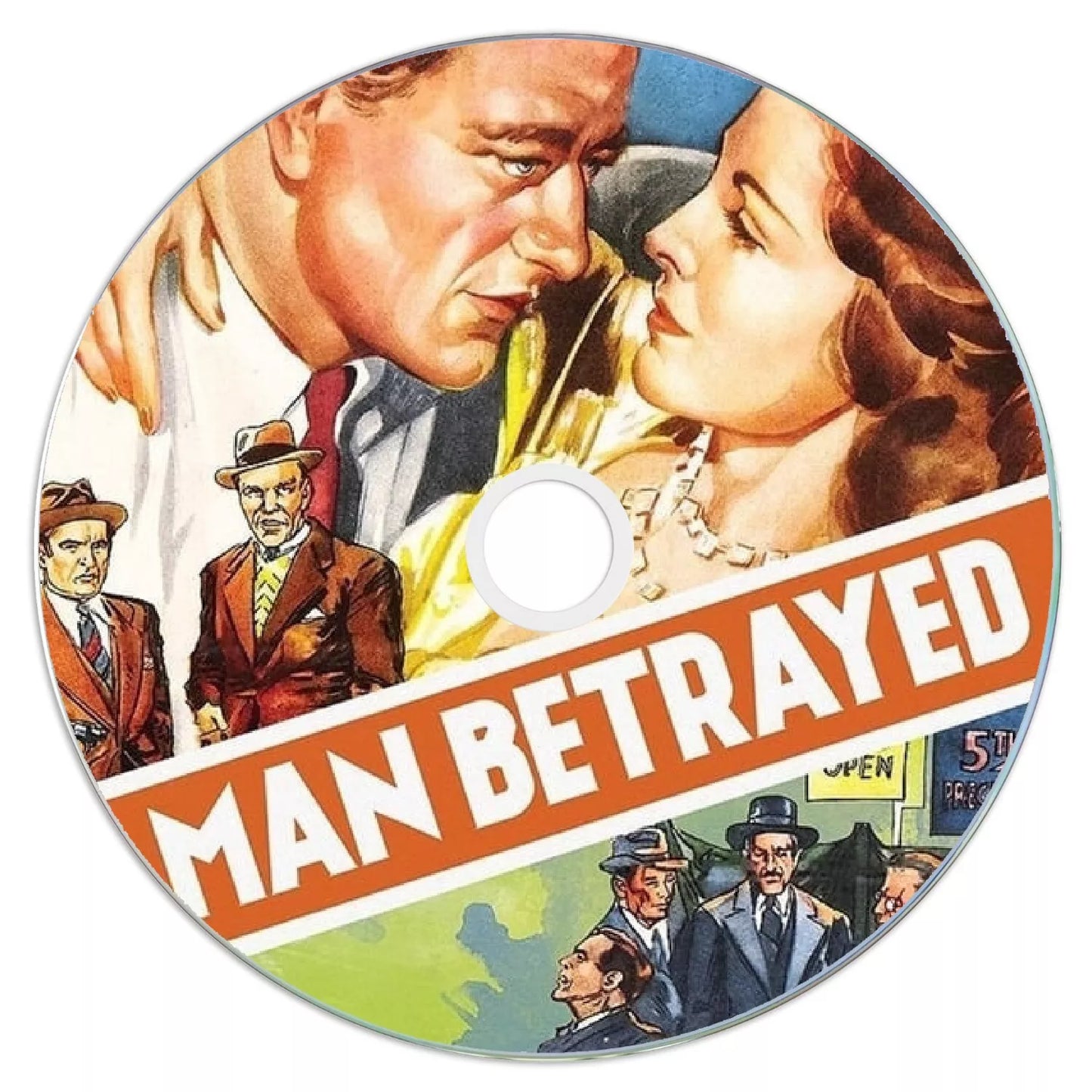 A Man Betrayed (1941) Public Domain DVD
