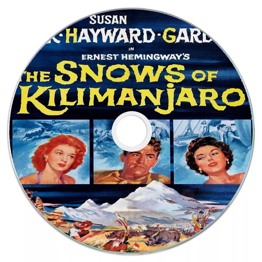 The Snows of Kilimanjaro 1952 Public Domain DVD