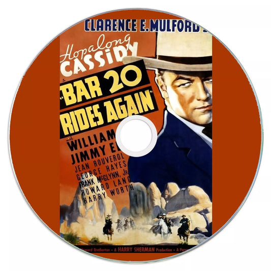 Bar 20 Rides Again (1935) Public Domain DVD
