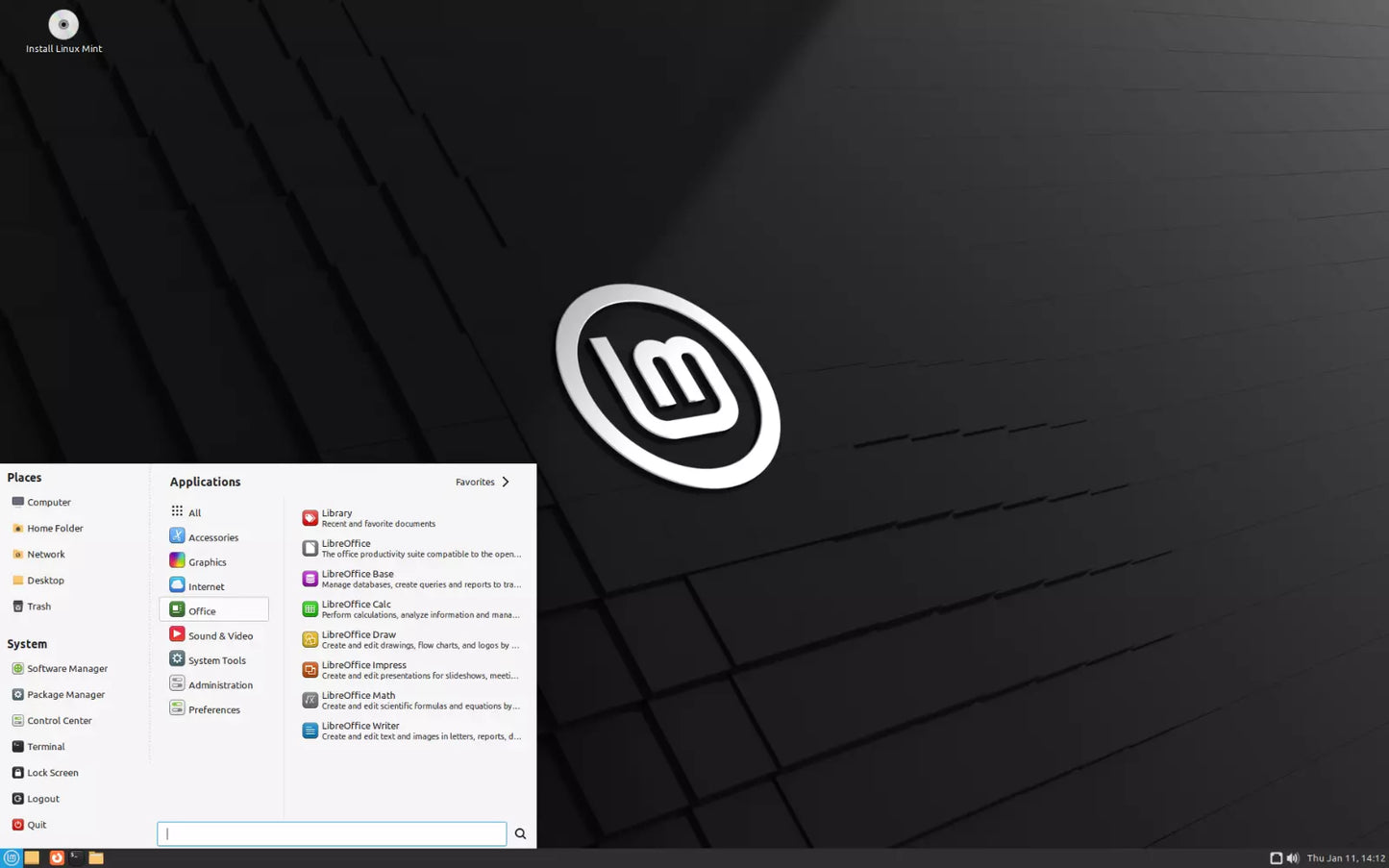 Linux Mint 21.3 "Virginia" MATE 64bit Edition DVD