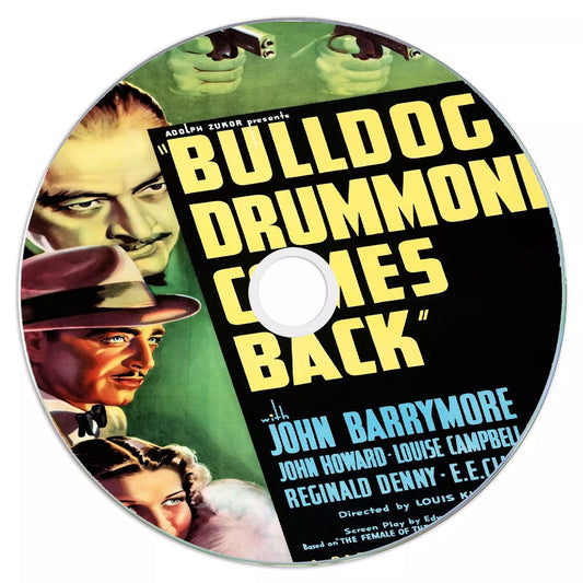 Bulldog Drummond Comes Back (1937) Public Domain DVD