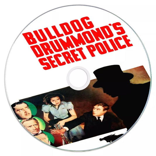 Bulldog Drummond's Secret Police (1939) Public Domain Film DVD